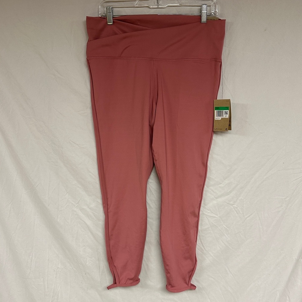 NWT Nike Yoga Leggings - Mauve Pink - Size XL